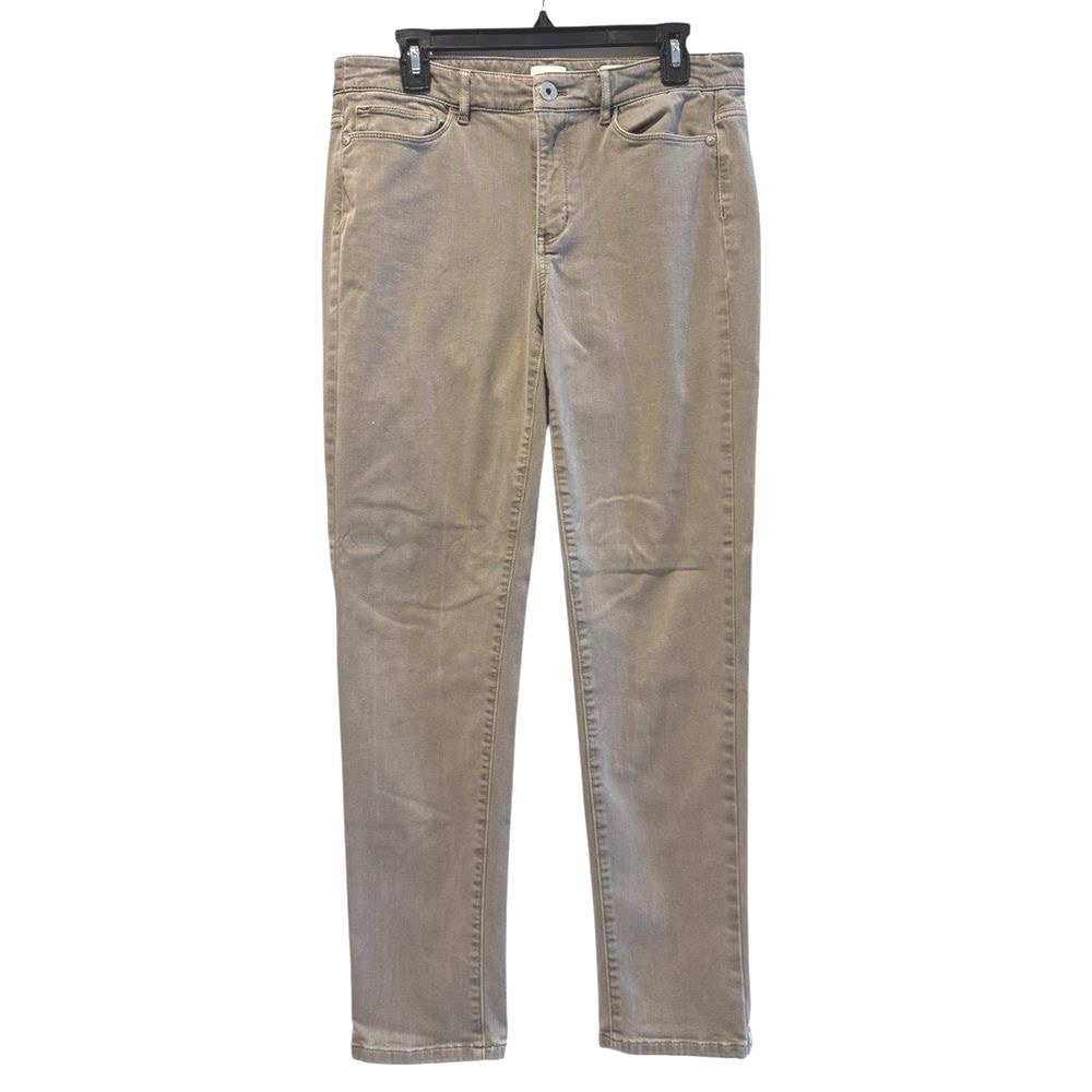 J Jill DENIM‎ Boyfriend Straight Leg Ankle Jeans Women Size 10 Grey